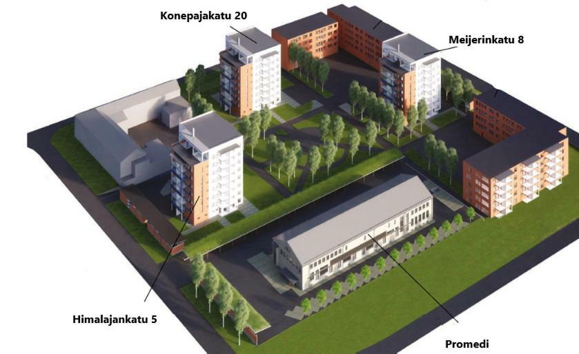 Pro Apartments 1 Vasa Eksteriør bilde